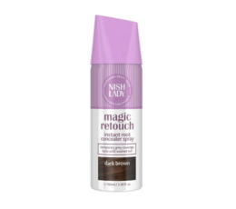 NishLady Root Spray Dark Brown - 100 ML